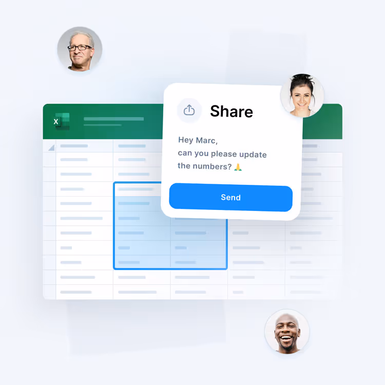 Granular sharing